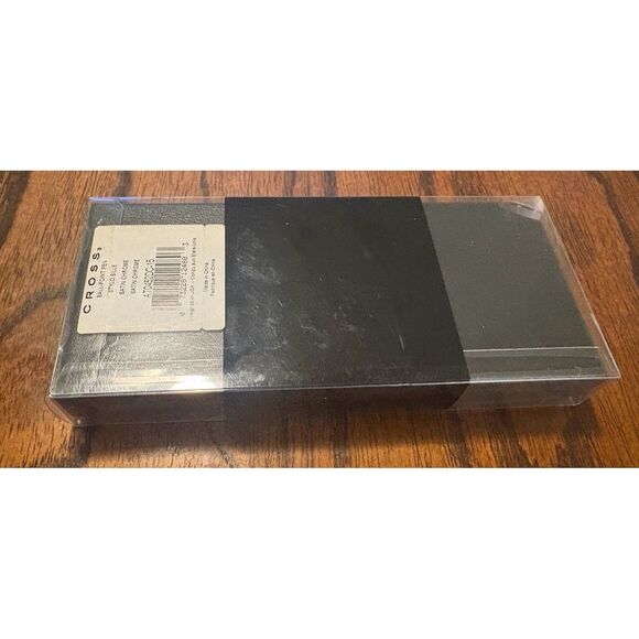 NIB Cross Ballpoint Pen Silver Satin Chrome Gift Boxed New Sealed Never Opened - Picture 3 of 3